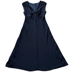 Chaps Ralph Lauren Maxi Dress  size 10 black